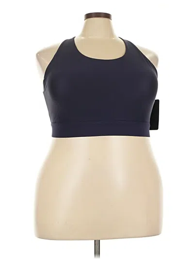 Fabletics Tank Top Blue Halter Neckline Tops