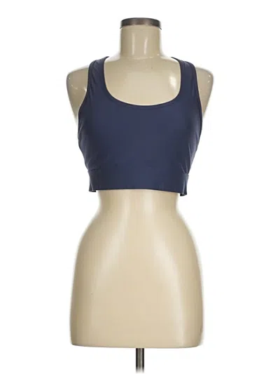 Pre-owned Fabletics Tank Top Blue Halter Neckline Tops