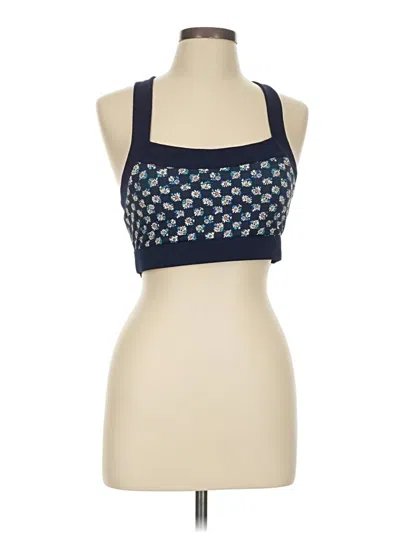 Pre-owned Fabletics Tank Top Blue Halter Neckline Tops