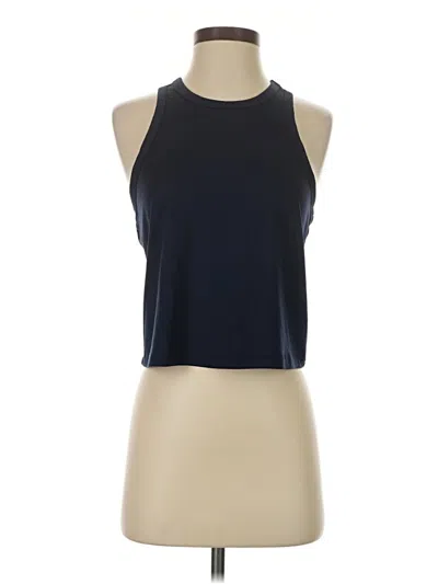 Pre-owned Fabletics Tank Top Blue Halter Neckline Tops