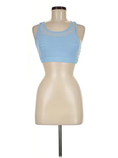 Pre-owned Fabletics Tank Top Blue Halter Neckline Tops