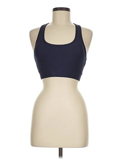 Pre-owned Fabletics Tank Top Blue Halter Neckline Tops