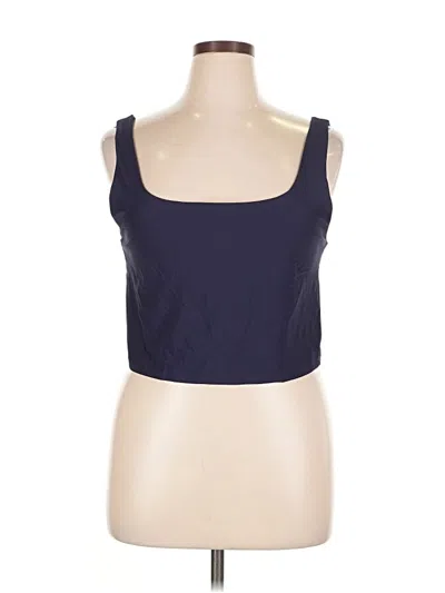 Pre-owned Fabletics Tank Top Blue Square Neckline Tops