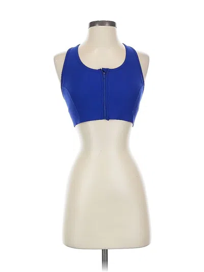 Pre-owned Fabletics Tank Top Blue Strapless Neckline Tops