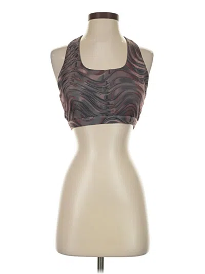 Pre-owned Fabletics Tank Top Brown Halter Neckline Tops