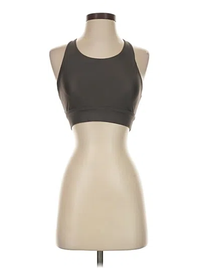 Pre-owned Fabletics Tank Top Brown Halter Neckline Tops