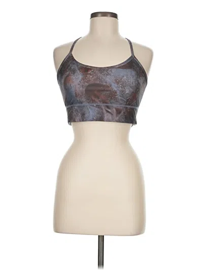 Pre-owned Fabletics Tank Top Brown Halter Neckline Tops