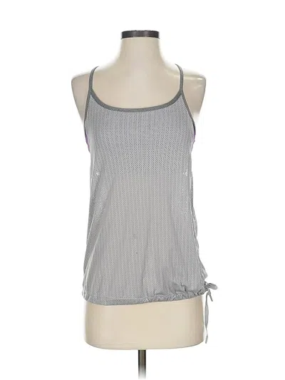 Pre-owned Fabletics Tank Top Gray Halter Neckline Tops