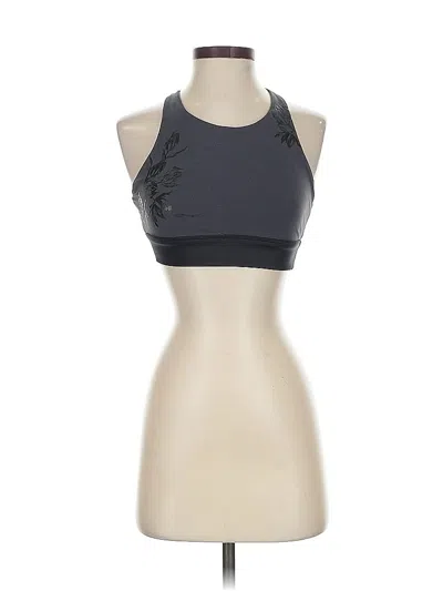 Pre-owned Fabletics Tank Top Gray Halter Neckline Tops