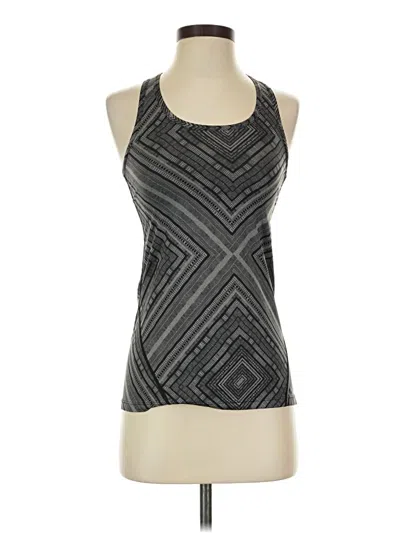Pre-owned Fabletics Tank Top Gray Halter Neckline Tops