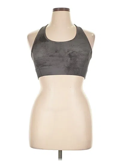 Pre-owned Fabletics Tank Top Gray Halter Neckline Tops