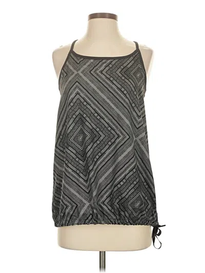 Pre-owned Fabletics Tank Top Gray Halter Neckline Tops