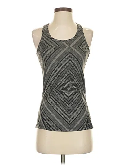 Pre-owned Fabletics Tank Top Gray Halter Neckline Tops