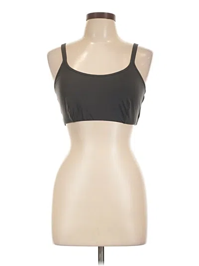 Pre-owned Fabletics Tank Top Gray Scoop Neck Tops