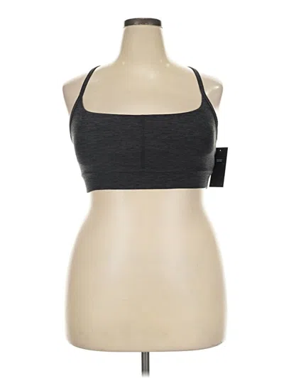 Pre-owned Fabletics Tank Top Gray Strapless Neckline Tops