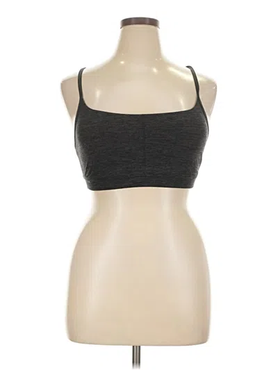 Pre-owned Fabletics Tank Top Gray Strapless Neckline Tops