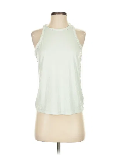 Pre-owned Fabletics Tank Top Green Halter Neckline Tops