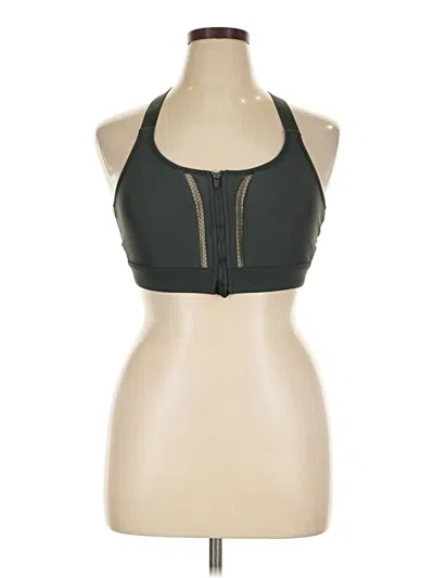 Pre-owned Fabletics Tank Top Green Halter Neckline Tops