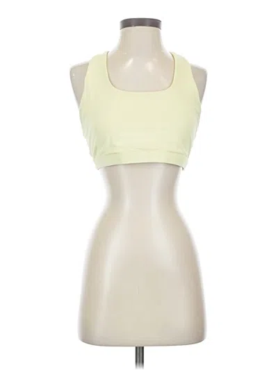 Pre-owned Fabletics Tank Top Green Halter Neckline Tops