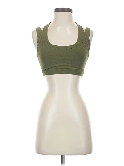 Pre-owned Fabletics Tank Top Green Strapless Neckline Tops