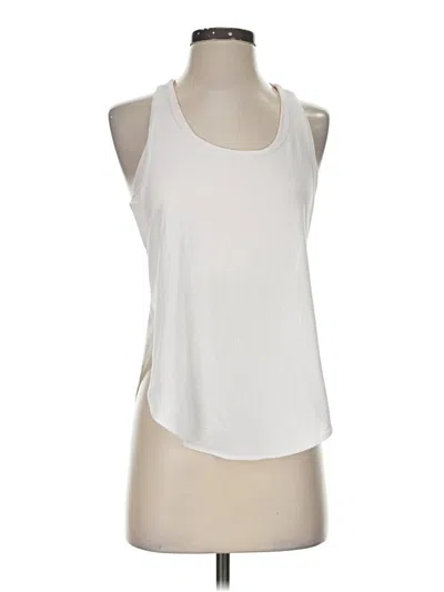 Pre-owned Fabletics Tank Top Ivory Halter Neckline Tops