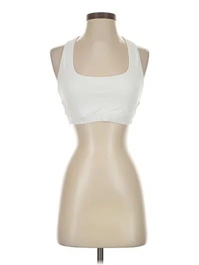 Pre-owned Fabletics Tank Top Ivory Halter Neckline Tops