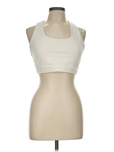 Pre-owned Fabletics Tank Top Ivory Halter Neckline Tops