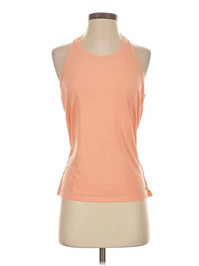 Pre-owned Fabletics Tank Top Orange Halter Neckline Tops