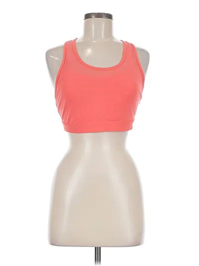 Pre-owned Fabletics Tank Top Orange Halter Neckline Tops