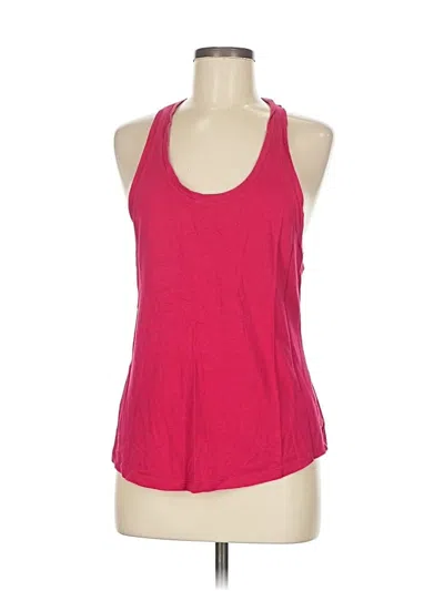 Pre-owned Fabletics Tank Top Pink Halter Neckline Tops