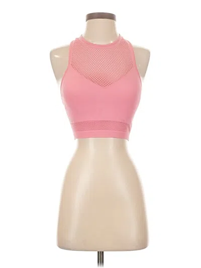 Pre-owned Fabletics Tank Top Pink Halter Neckline Tops