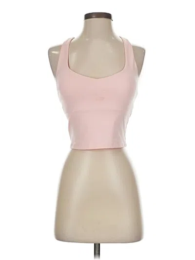 Pre-owned Fabletics Tank Top Pink Halter Neckline Tops