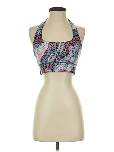 Pre-owned Fabletics Tank Top Pink Halter Neckline Tops