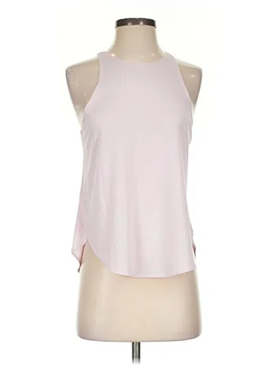 Pre-owned Fabletics Tank Top Pink Halter Neckline Tops