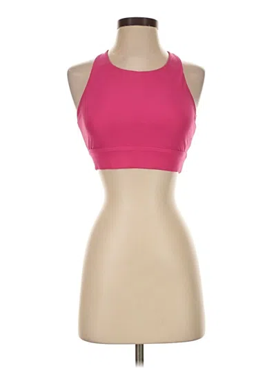 Pre-owned Fabletics Tank Top Pink Halter Neckline Tops