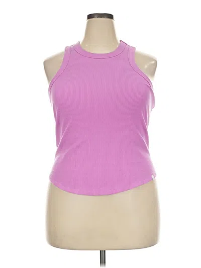 Pre-owned Fabletics Tank Top Pink Halter Neckline Tops