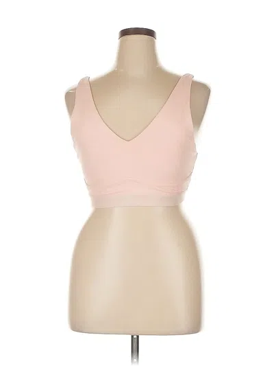 Pre-owned Fabletics Tank Top Pink Strapless Neckline Tops
