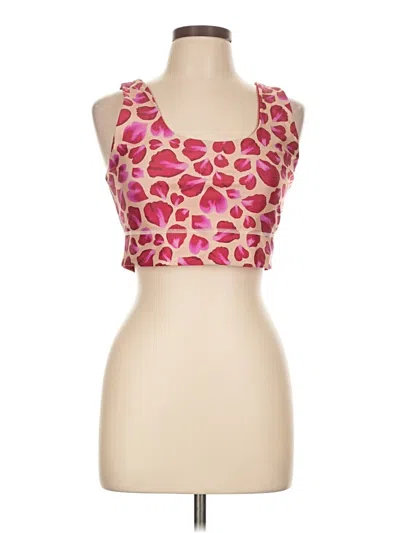 Pre-owned Fabletics Tank Top Pink Strapless Neckline Tops