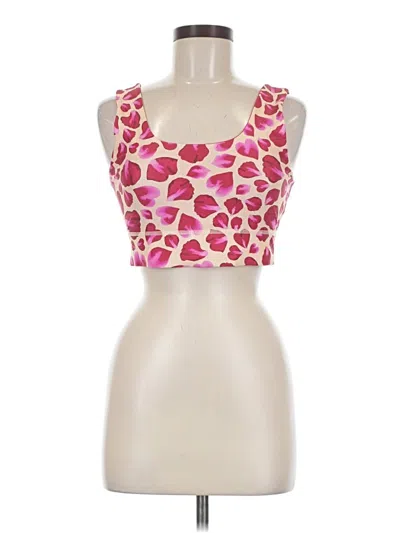 Pre-owned Fabletics Tank Top Pink Strapless Neckline Tops