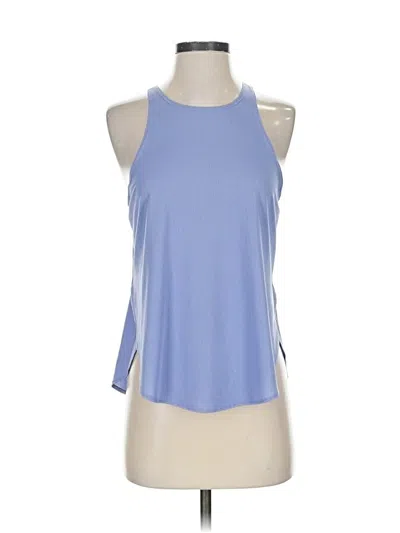 Pre-owned Fabletics Tank Top Purple Halter Neckline Tops