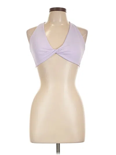 Pre-owned Fabletics Tank Top Purple Halter Neckline Tops
