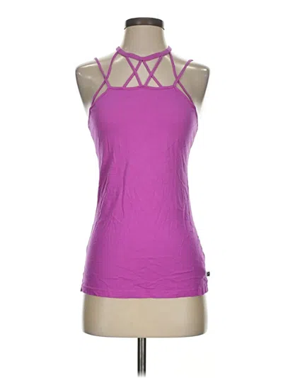 Pre-owned Fabletics Tank Top Purple Halter Neckline Tops