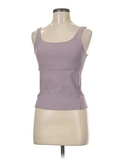 Pre-owned Fabletics Tank Top Purple Strapless Neckline Tops
