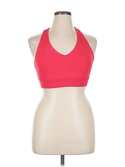 Pre-owned Fabletics Tank Top Red Halter Neckline Tops