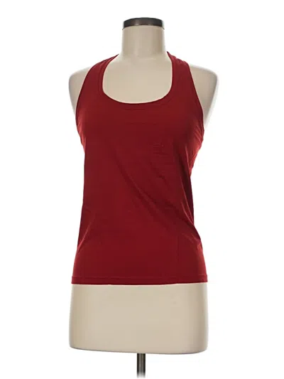 Pre-owned Fabletics Tank Top Red Halter Neckline Tops
