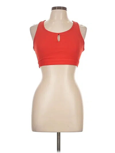 Pre-owned Fabletics Tank Top Red Halter Neckline Tops