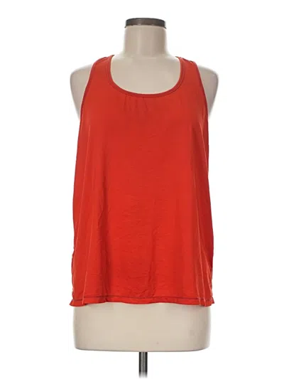 Pre-owned Fabletics Tank Top Red Halter Neckline Tops