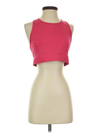 Pre-owned Fabletics Tank Top Red High Neck Tops