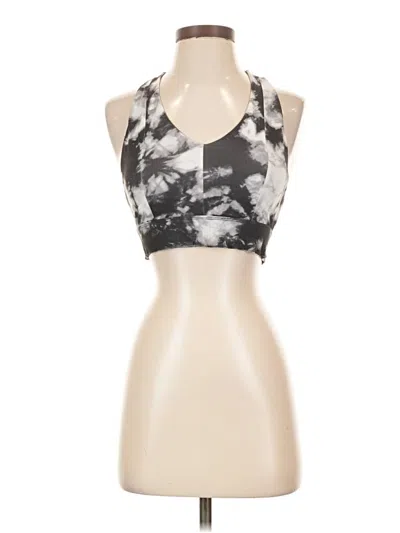 Pre-owned Fabletics Tank Top Silver Halter Neckline Tops