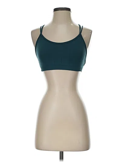 Pre-owned Fabletics Tank Top Teal Halter Neckline Tops